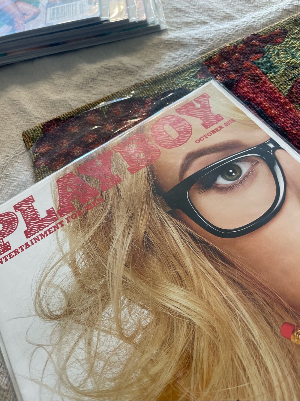 PLAYBOY MAGAZINE October 2015 with ANA CHERI / COLLEGE GIRLS + Jeff Carlin